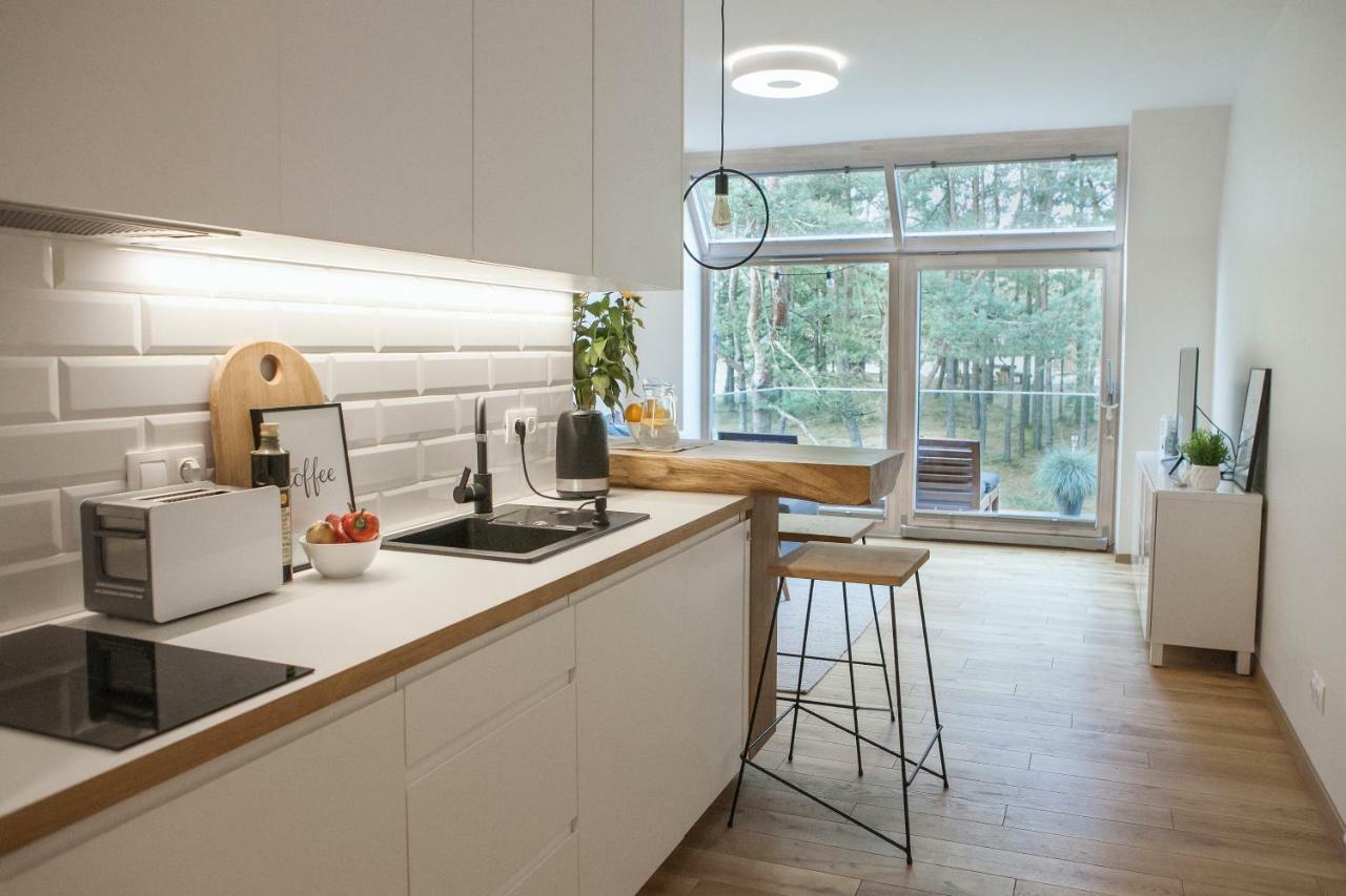 New Scandinavian Style Apartment In Nida Exterior photo